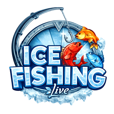 Slot Ice Fishing z motywem zimowego łowienia i losowymi nagrodami